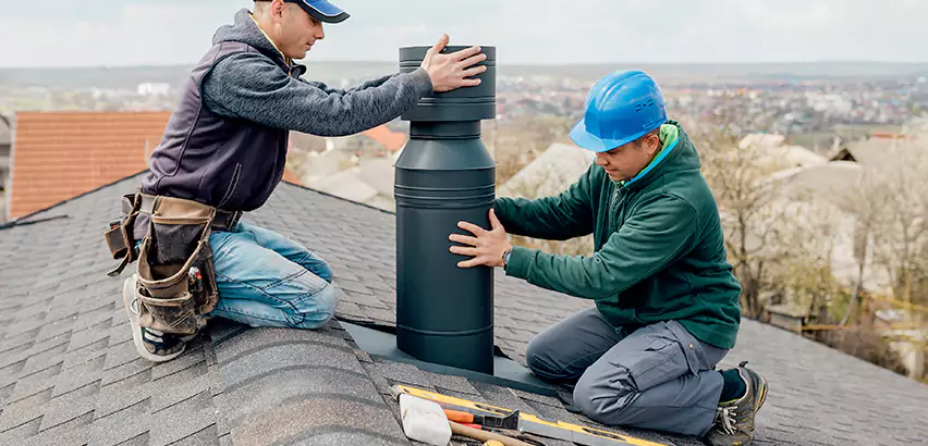 Chimney Flashing Replacement for Storm Damage in Park Ridge