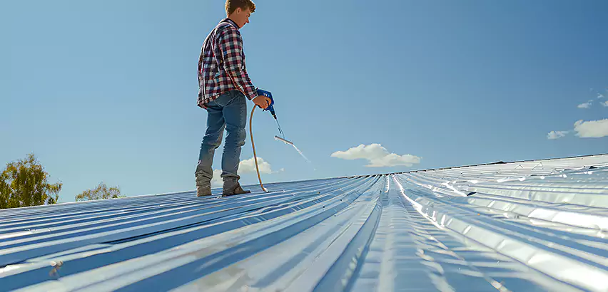 EPDM Roofing Installation Drip Edge in Park Ridge