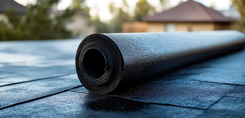 Rubber Flat Roof Replacement in Park Ridge