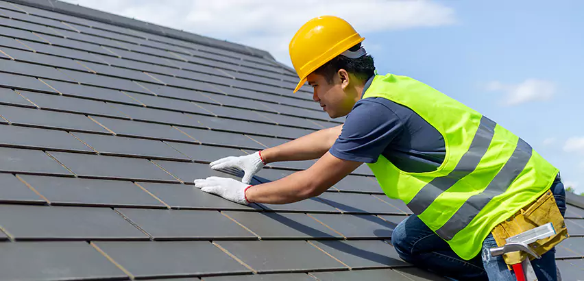 Slipped Slate Repair in Park Ridge